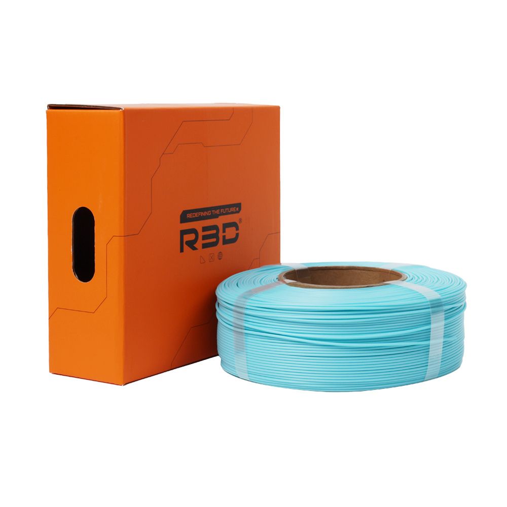 R3D - PLA High-speed - Bleu Glacier Mat (Matte ice blue) - 1,75 mm - 1 kg Refill