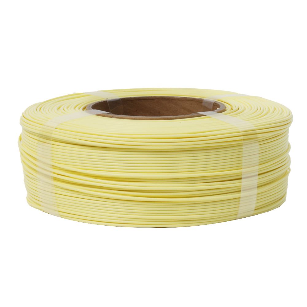 R3D - PLA High-speed - Crème Mat (Matte Cream Yellow) - 1,75 mm - 1 kg Refill