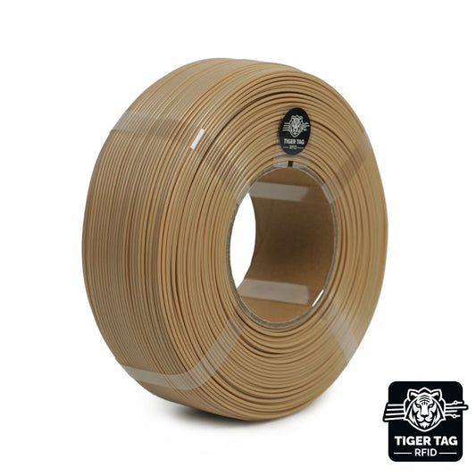 R3D - PLA Basic - Latte (Latte) - 1,75 mm - 1 kg - Refill avec RFID TigerTag