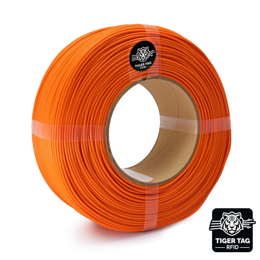 R3D - PLA Basic Matte - Orange - 1,75 mm - 1 kg - Refill avec RFID TigerTag