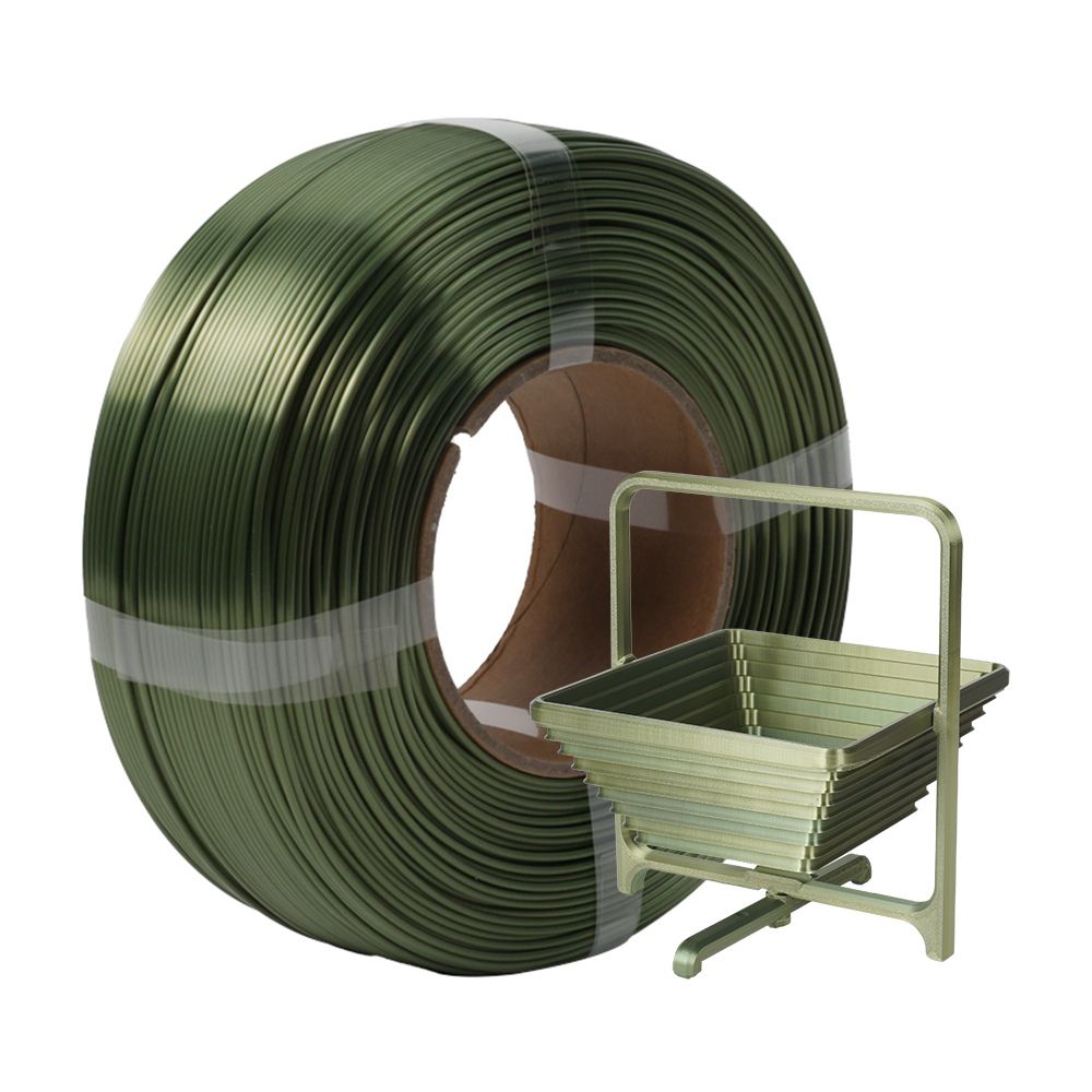 R3D - PLA High-speed - Bronze Soie (Silk Bronze) - 1,75 mm - 1 kg Refill