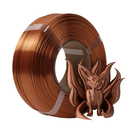 R3D - PLA High-speed - Cuivre Soie (Silk Copper) - 1,75 mm - 1 kg Refill