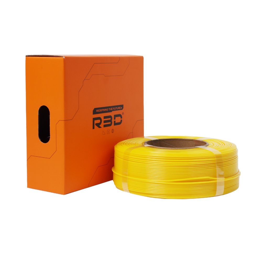 R3D - PETG High-speed - Jaune (Yellow) - 1,75 mm - 1 kg Refill