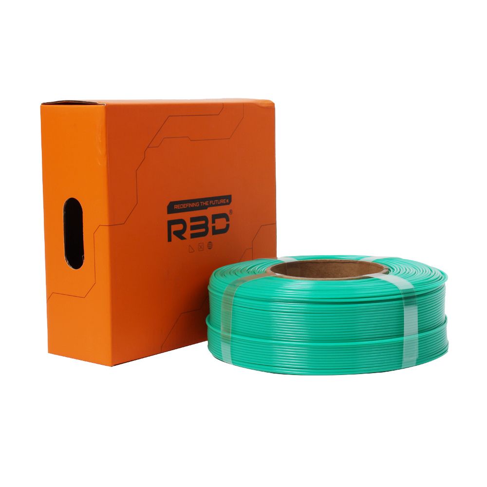 R3D - PETG High-speed - Vert Menthe (Mint Green) - 1,75 mm - 1 kg Refill