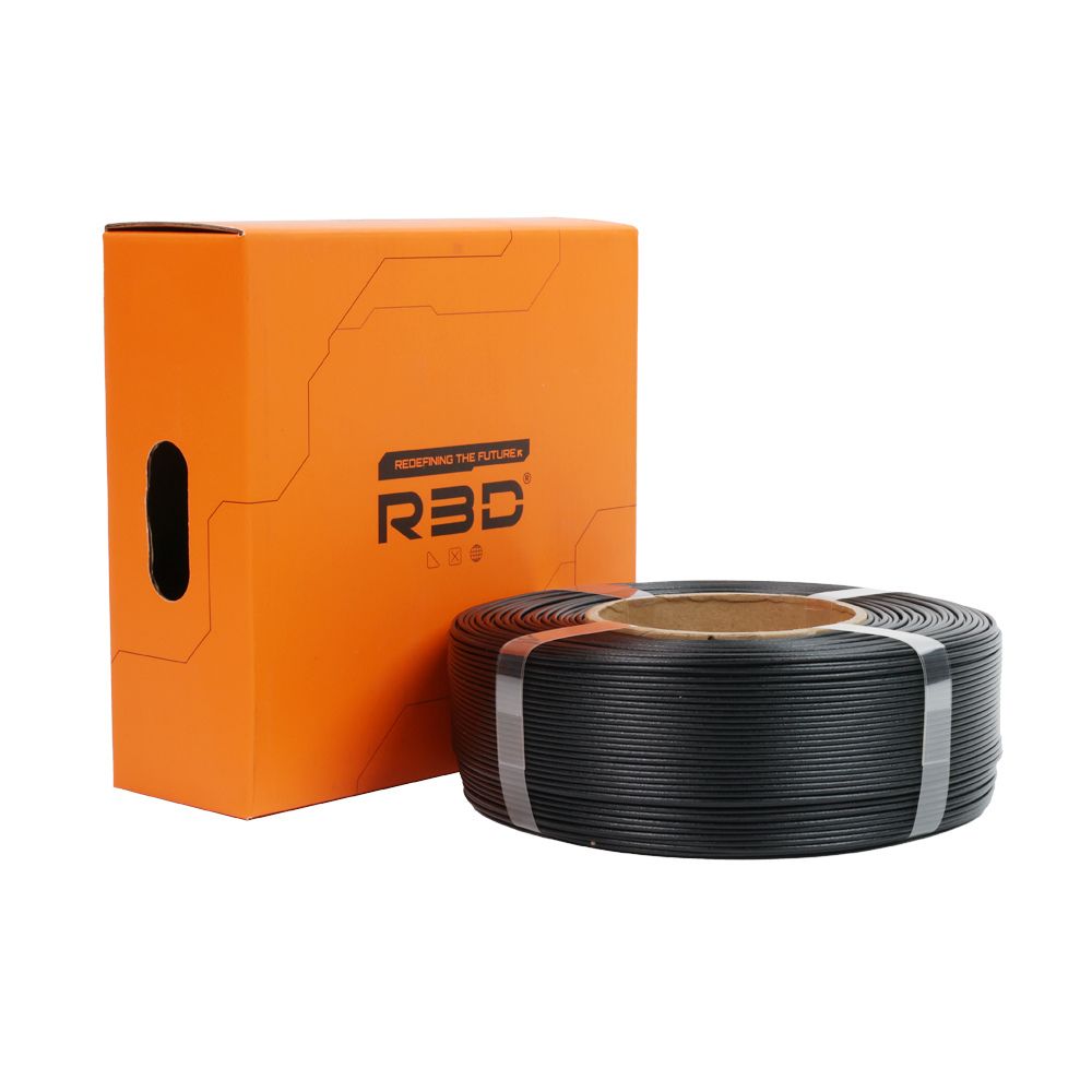 R3D - PETG High-speed Carbon - Noir (Black) - 1,75 mm - 1 kg Refill