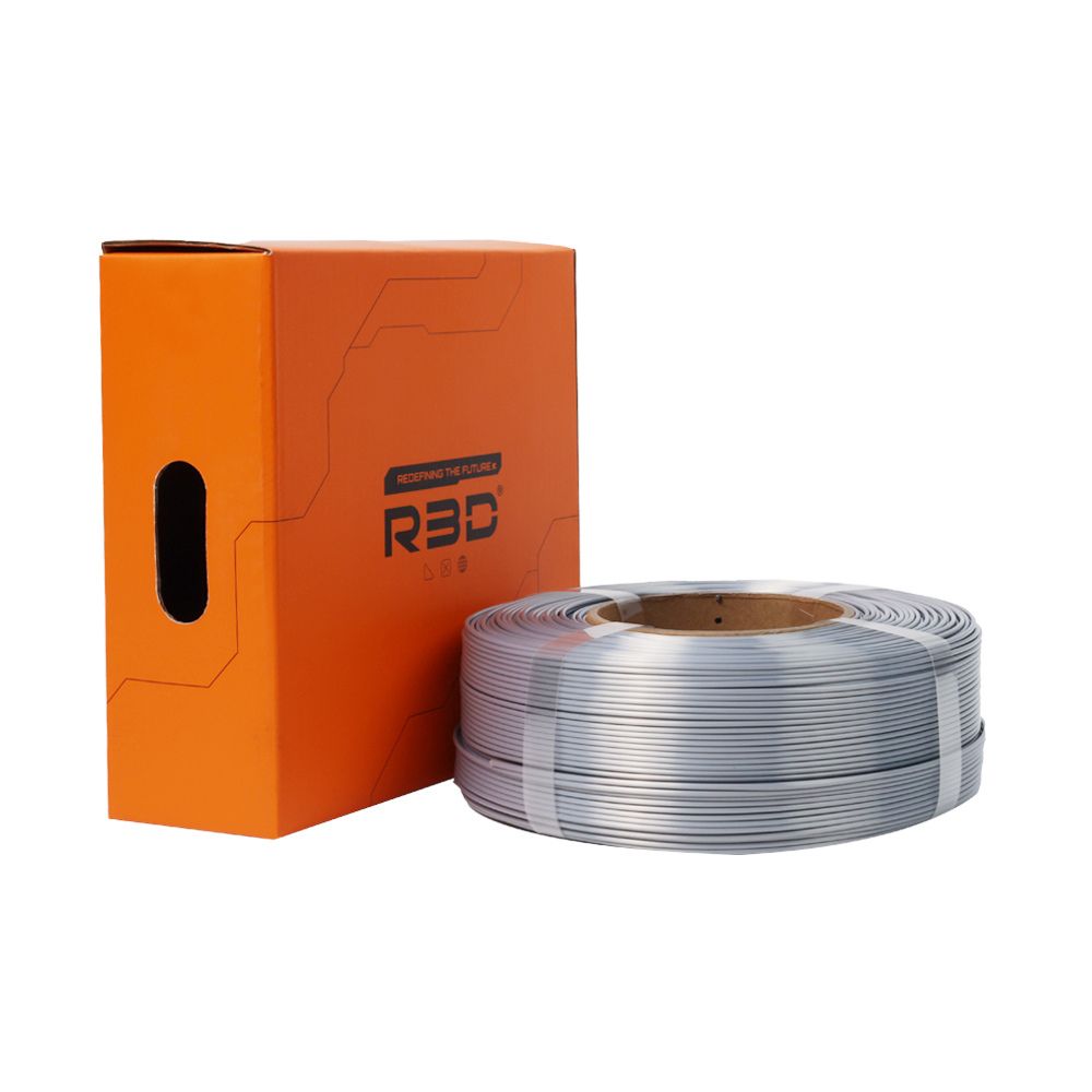R3D - PLA High-speed - Agent Soie (Silk Silver) - 1,75 mm - 1 kg Refill