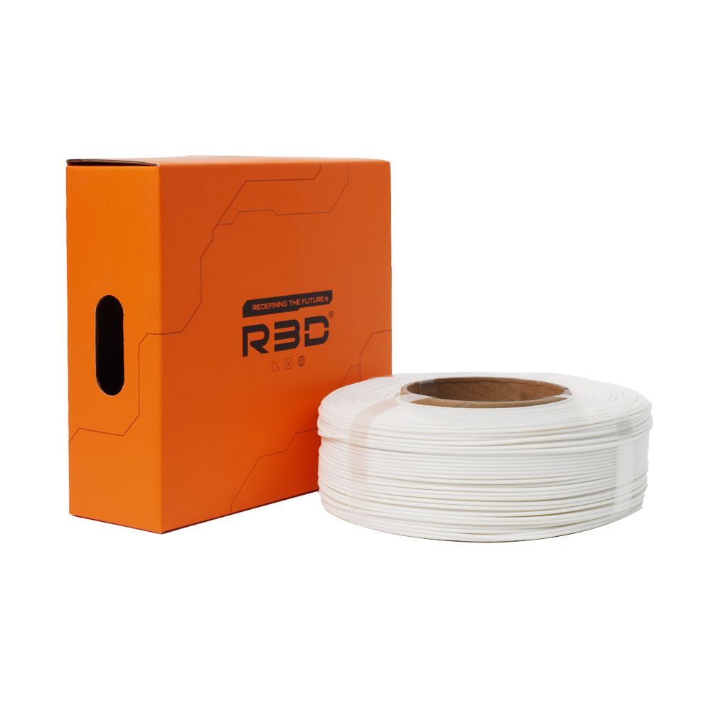 R3D - PLA High-speed - Blanc Mat (Matte White) - 1,75 mm - 1 kg Refill