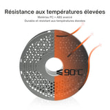 R3D - PLA High-speed - Blanc (White) - 1,75 mm - 1 kg