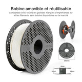 R3D - PLA High-speed - Blanc (White) - 1,75 mm - 1 kg