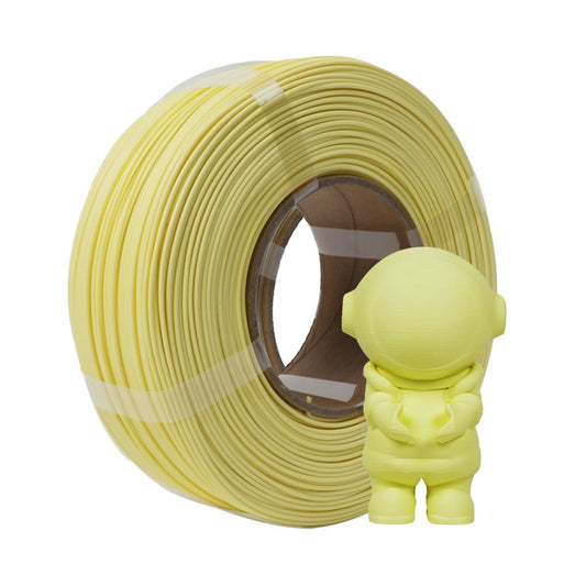 R3D - PLA High-speed - Crème Mat (Matte Cream Yellow) - 1,75 mm - 1 kg Refill