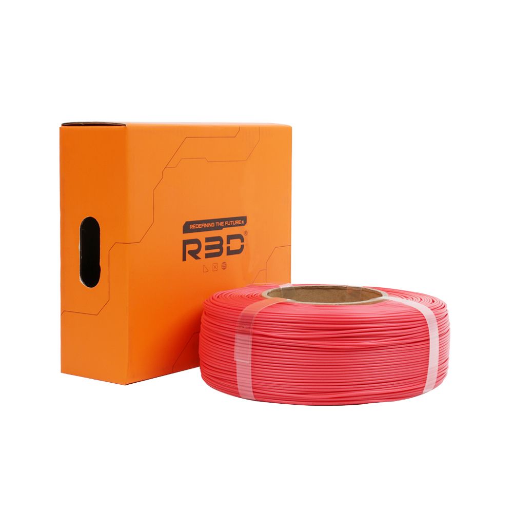 R3D - PLA High-speed - Framboise Mat (Matte Raspberry Red) - 1,75 mm - 1 kg Refill