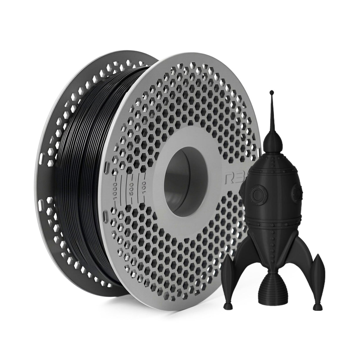 R3D - PLA High-speed - Noir (Black) - 1,75 mm - 1 kg