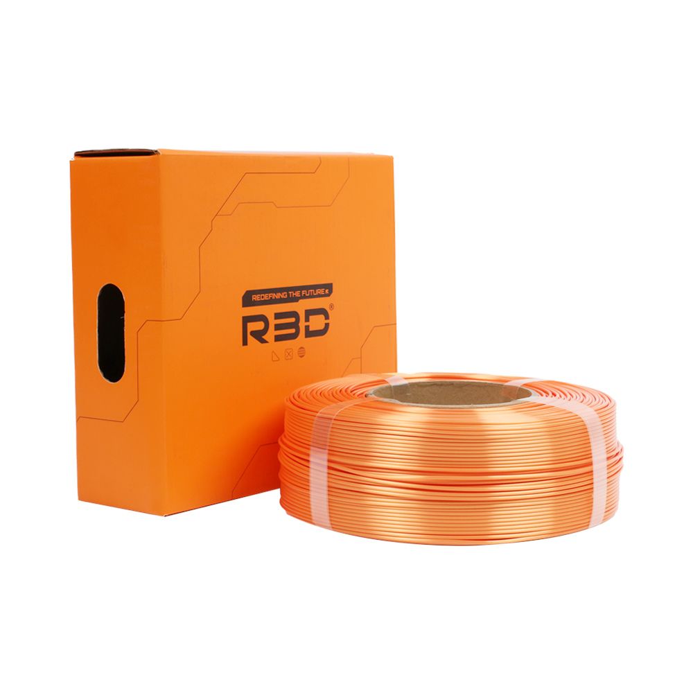 R3D - PLA High-speed - Orange Soie (Silk Orange) - 1,75 mm - 1 kg Refill