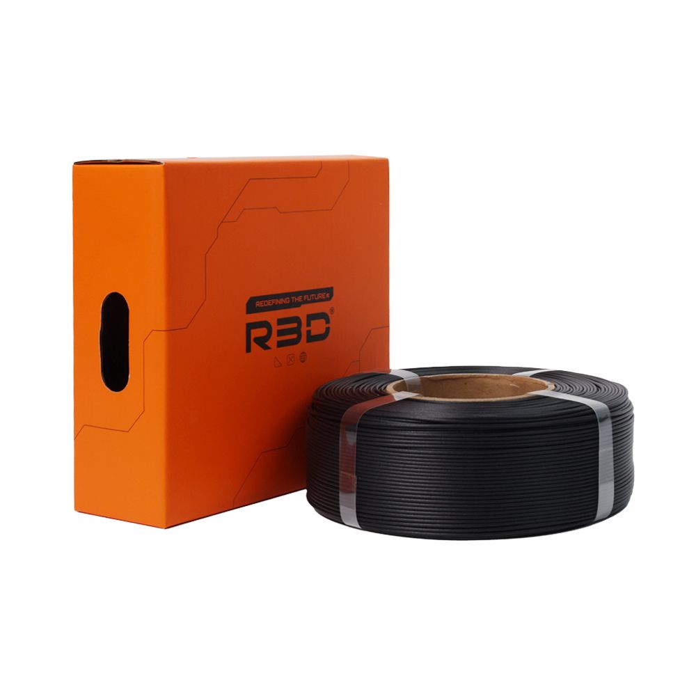R3D - PLA High-speed - PLA Carbon - Noir (Black) - 1,75 mm - 1 kg Refill