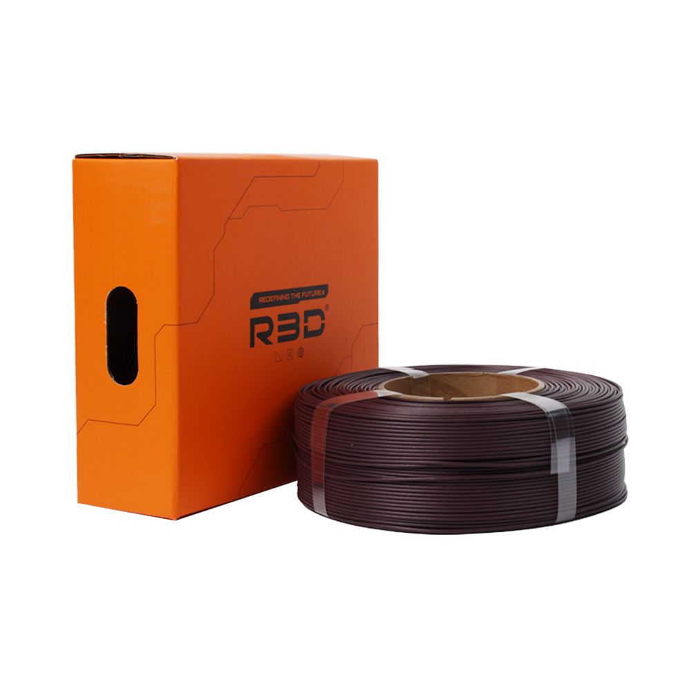R3D - PLA High-speed - PLA Carbon - Terre Cuite (Terracotta) - 1,75 mm - 1 kg Refill