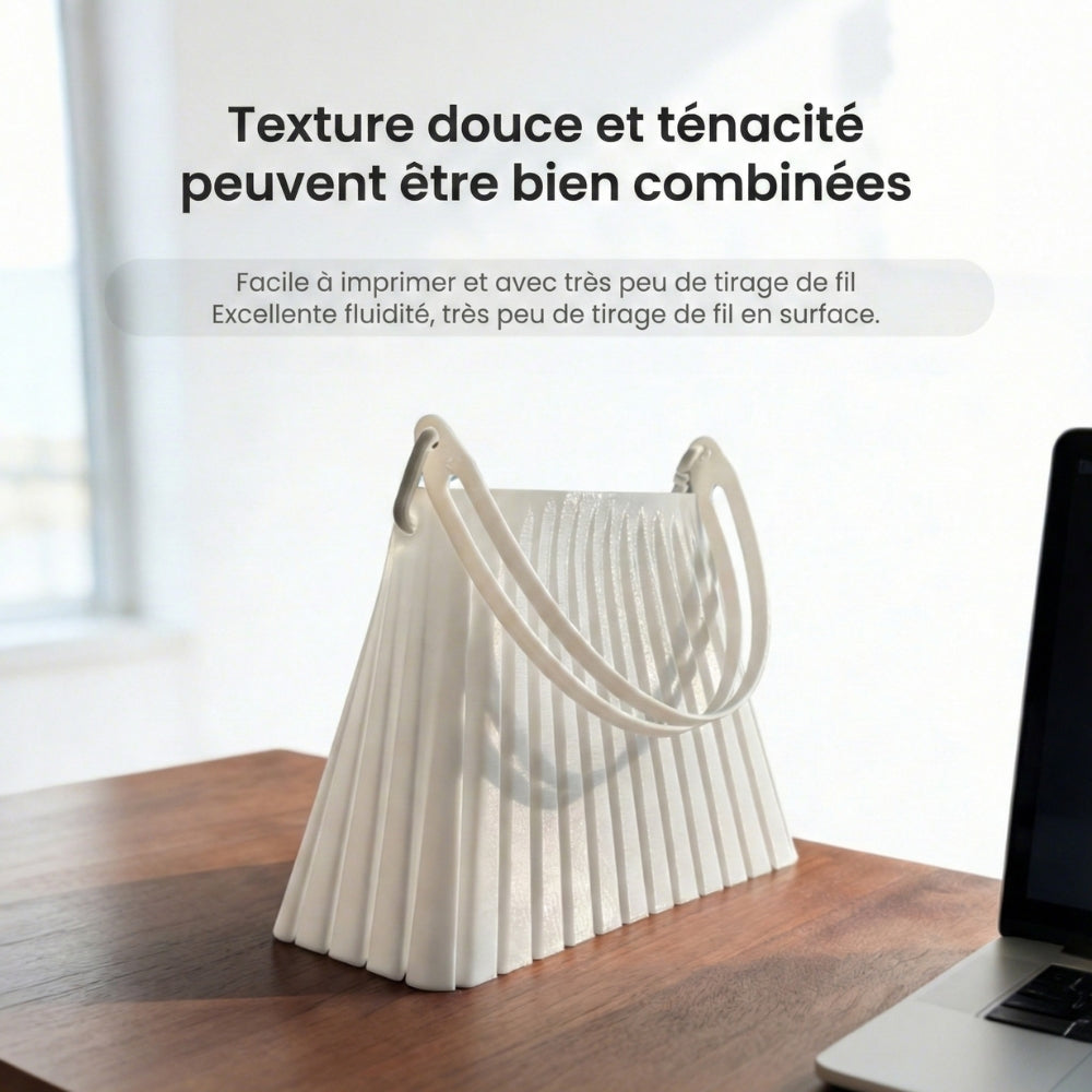 R3D - TPU - Blanc (White) - 1,75 mm - 1 kg - Refill avec RFID TigerTag
