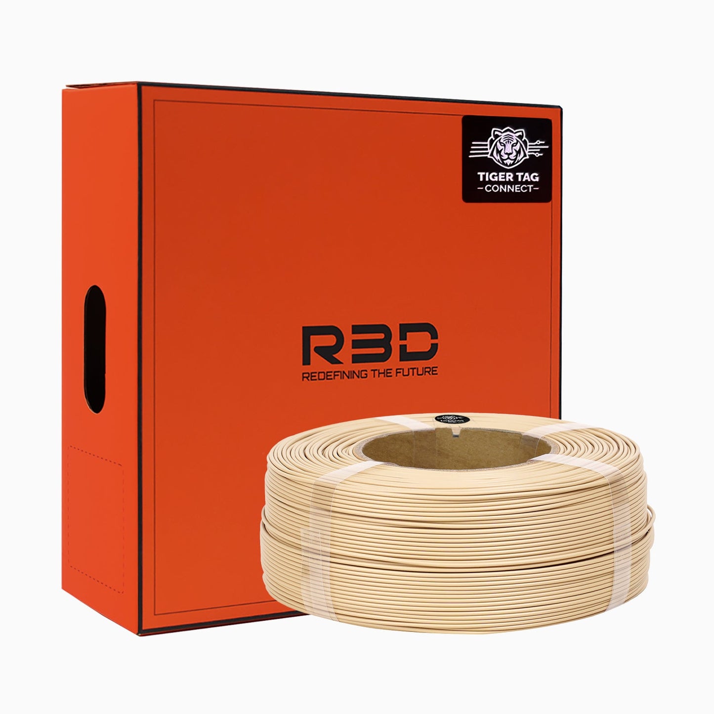 R3D - PLA High-speed - Beige Mat (Matte Beige) - 1,75 mm - 1 kg Refill