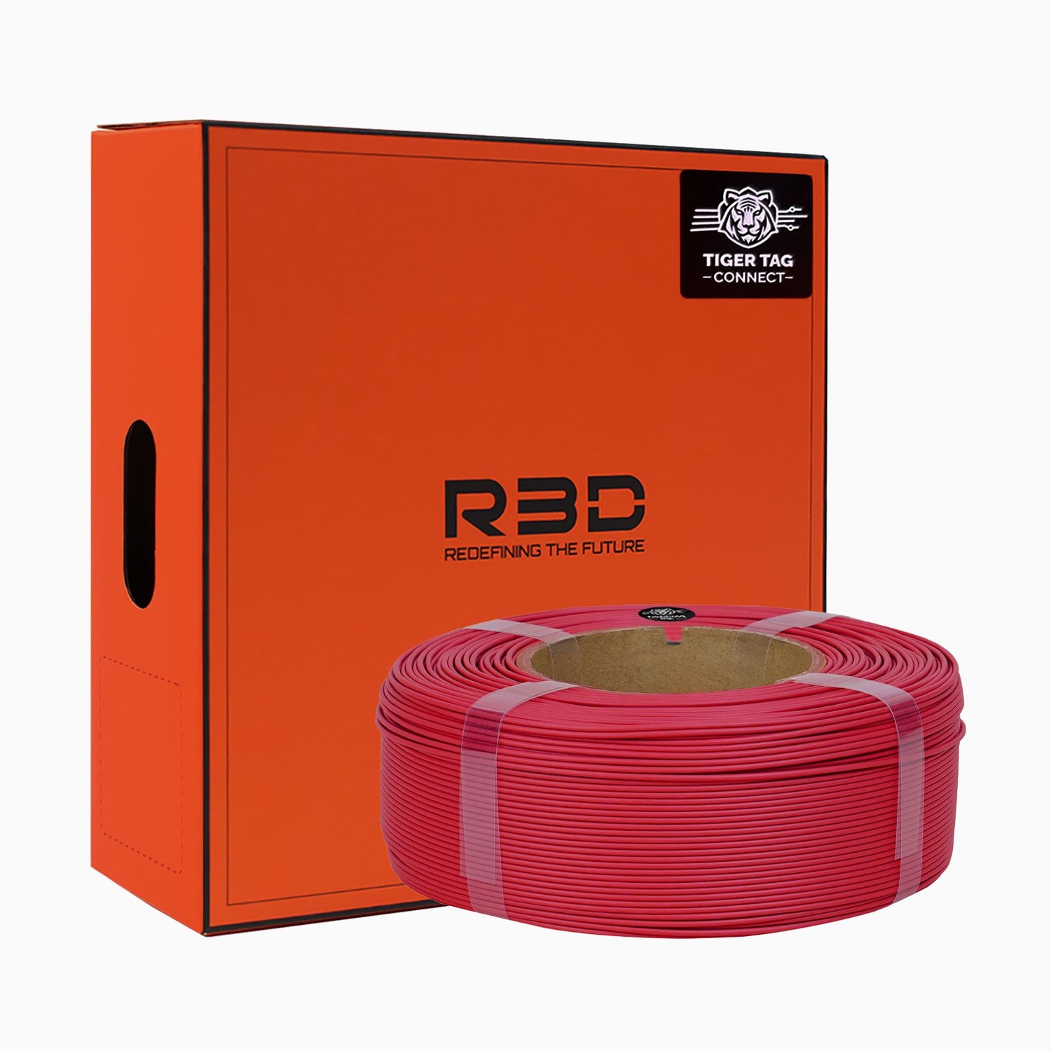 R3D - PLA High-speed - Rouge Chinois Mat (Matte Chinese Red) - 1,75 mm - 1 kg Refill