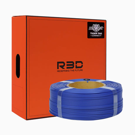 R3D - PLA High-speed - Bleu Saphir Mat (Matte Sapphire Blue) - 1,75 mm - 1 kg Refill