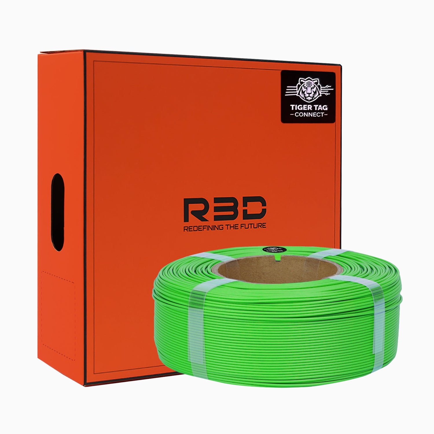 R3D - PLA High-speed - Vert Oignon Mat (Matte Scallion Green) - 1,75 mm - 1 kg Refill