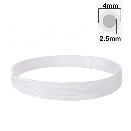 Zimple3D - Bambu Lab A1 Mini - Tube PTFE (Bambu PTFE Tube) - 4 m - Blanc